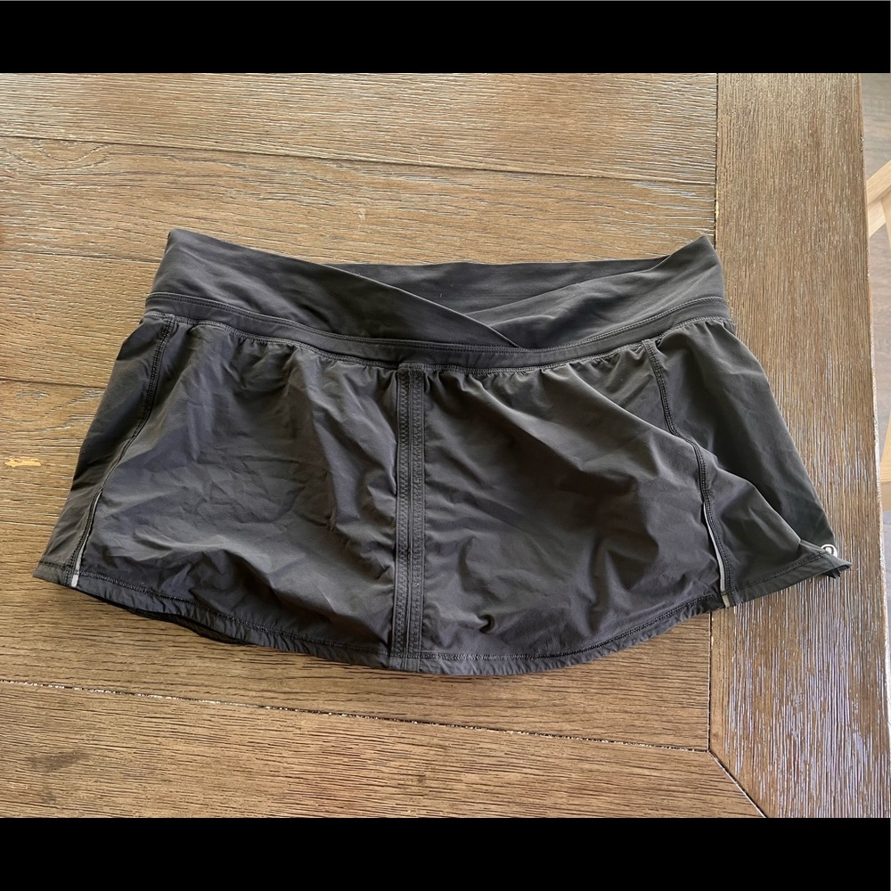 Lululemon skirt with shorts underneath